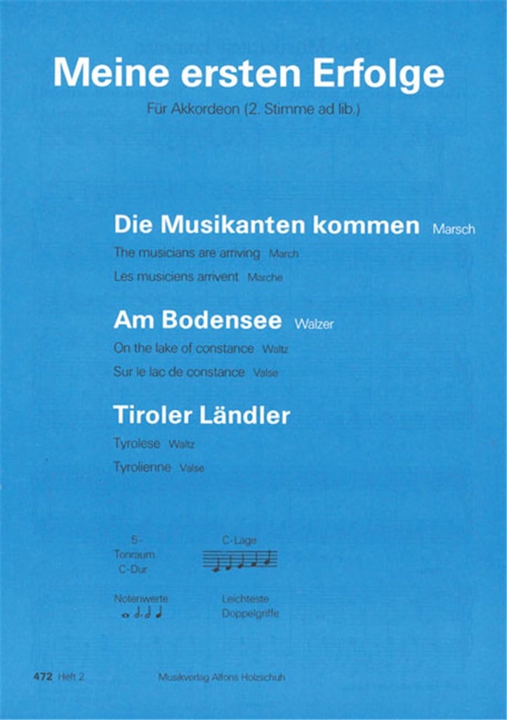 Meine ersten Erfolge 2